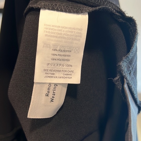 J. Crew Black Easy Cropped Pants Size 4 - Picture 9 of 9